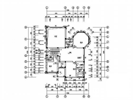 别墅平面方案设计 - 2