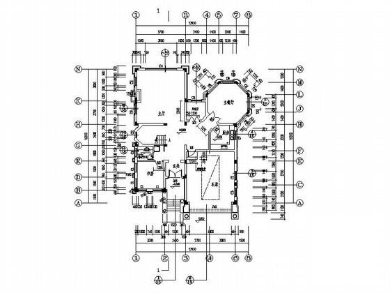 别墅平面方案设计 - 3