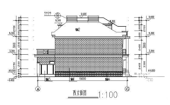 联体别墅建筑施工图 - 3