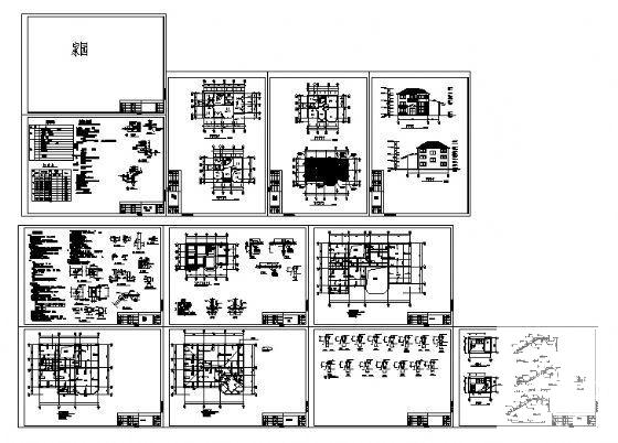 小别墅建筑设计 - 4