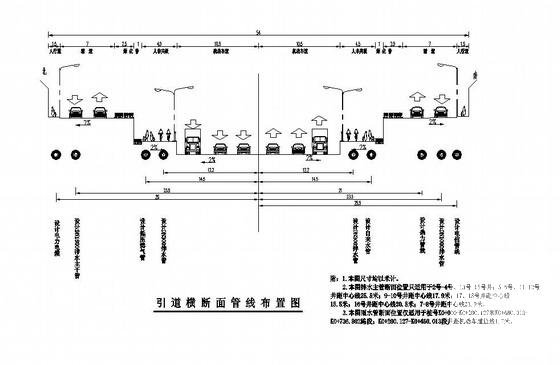 城市公铁立交排水施工CAD图纸 - 2