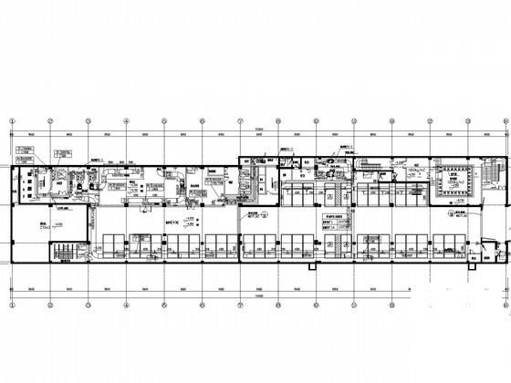17180平米10层监督检验中心通风防排烟系统设计施工CAD图纸 - 1