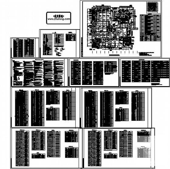 24层商城地下3层空调通风CAD图纸 - 3