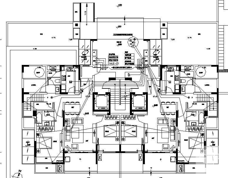 高层住宅电气施工图 - 2