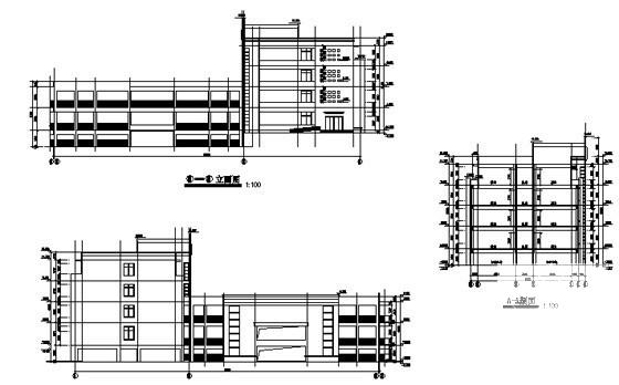 教学楼建筑施工图纸 - 4