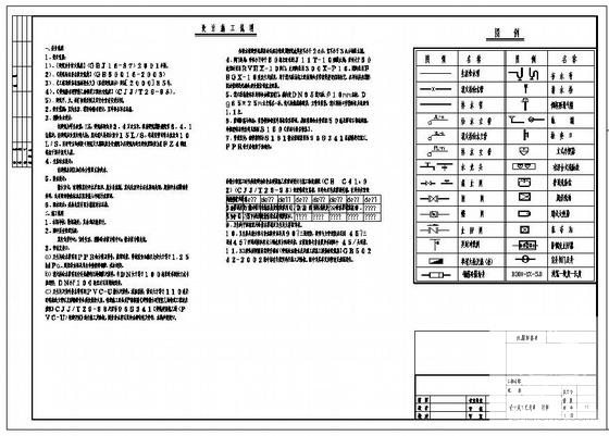 给排水图设计说明 - 1