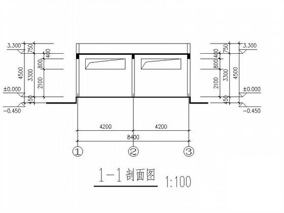 公共厕所施工图纸 - 2