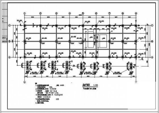 条形基础设计施工图 - 2