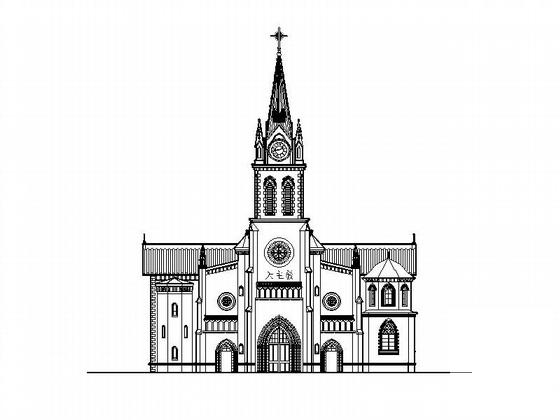 天主教堂图纸 - 1