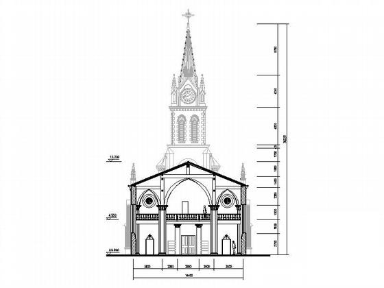 天主教堂图纸 - 2