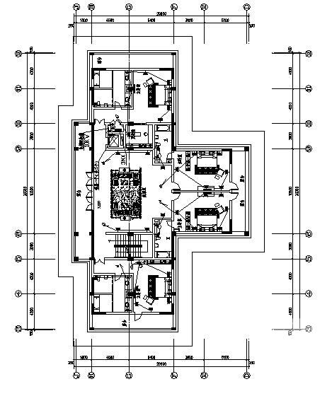 1636平米地上3层住宅楼电气施工CAD图纸 - 2