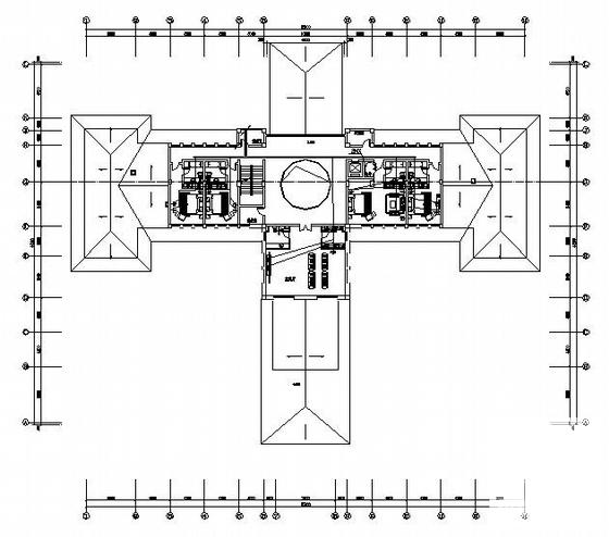1636平米地上3层住宅楼电气施工CAD图纸 - 3