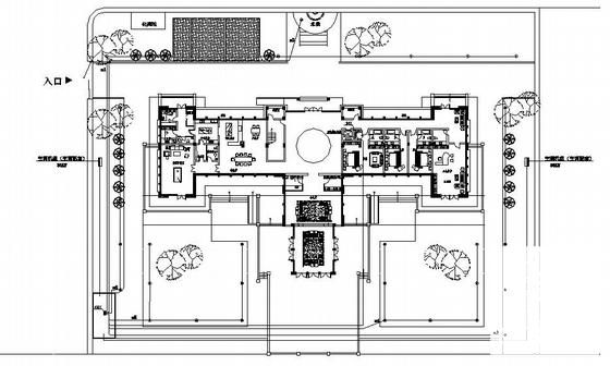 1636平米地上3层住宅楼电气施工CAD图纸 - 4
