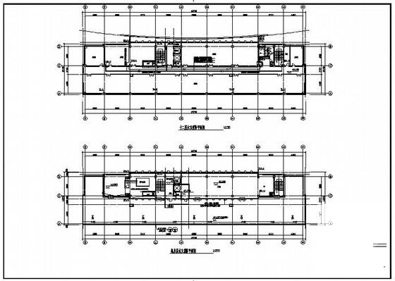 6726平米12层博览中心给排水施工CAD图纸 - 4