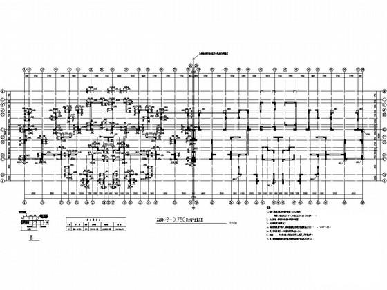 13000平米18层剪力墙高层住宅楼结构施工CAD图纸 - 2