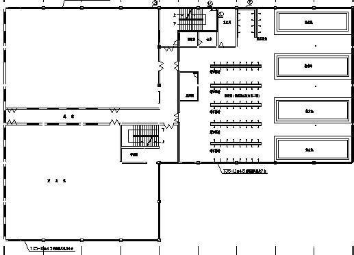 4层福利楼照明及配电CAD图纸 - 2