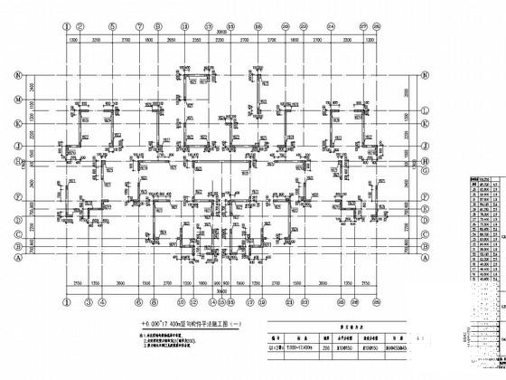 11735平米33层剪力墙结构安置房住宅楼结构施工CAD大样图 - 2