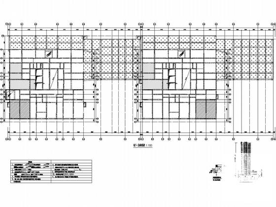 地上22层剪力墙结构住宅楼结构施工CAD图纸 - 4