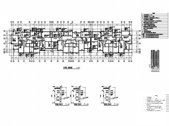 地上18层剪力墙结构住宅楼结构CAD图纸 - 3