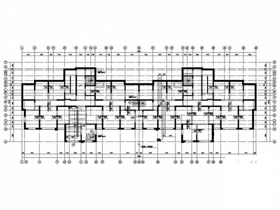 33层剪力墙结构住宅楼结构施工CAD图纸 - 2