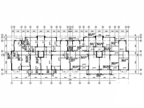 11层剪力墙结构住宅楼结构施工CAD图纸 - 3
