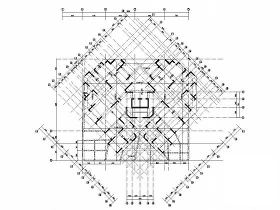 31层剪力墙结构住宅楼结构施工CAD图纸 - 5