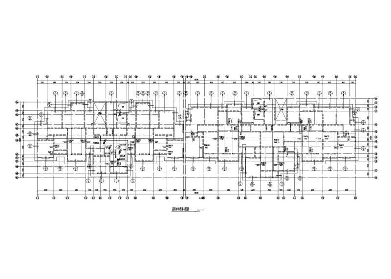 17层剪力墙结构住宅楼结构施工CAD图纸 - 1