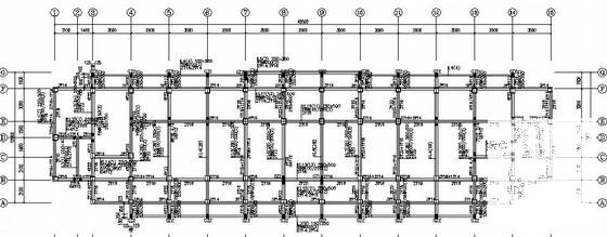 地上5层框架门诊楼结构施工CAD图纸 - 1