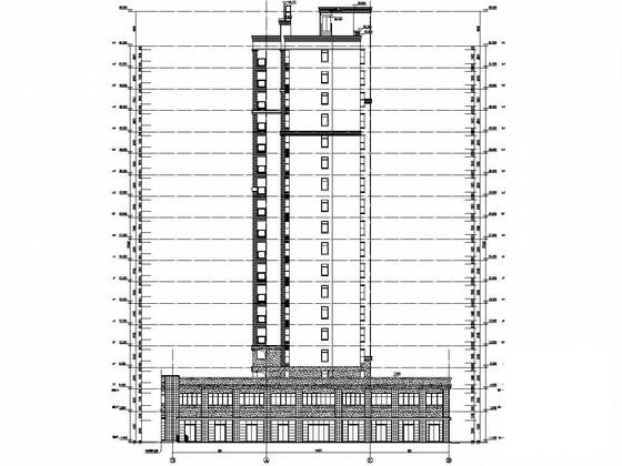 框剪结构商住楼 - 1