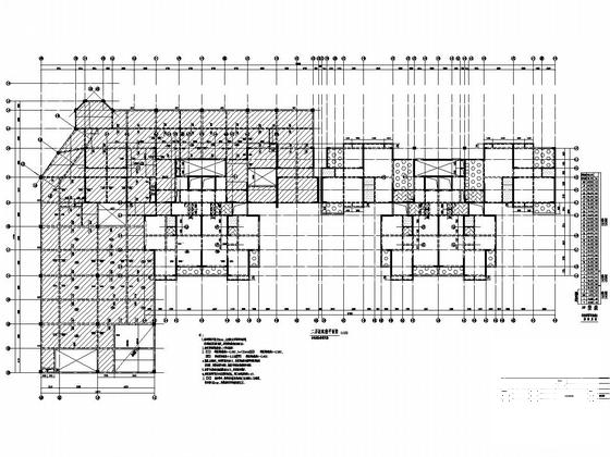 31层剪力墙结构商住楼结构施工CAD图纸 - 5