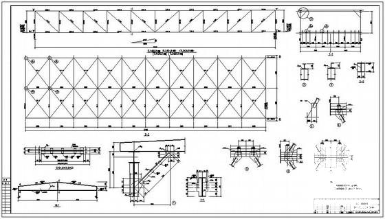 通廊结构施工CAD图纸 - 3