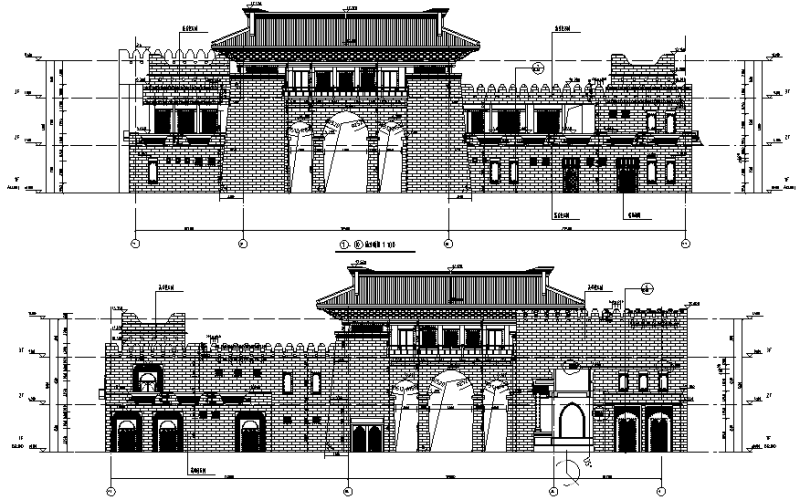 仿古建筑施工方案 - 1