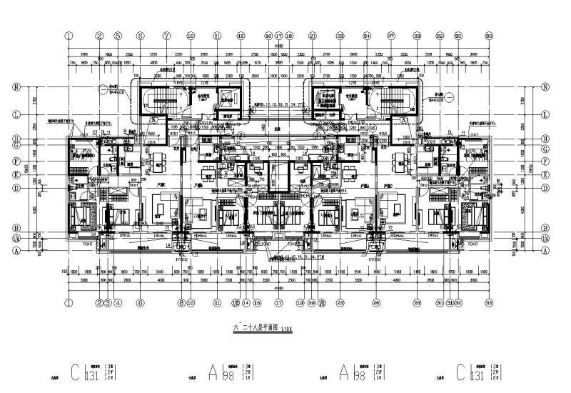 住宅户型施工图 - 4