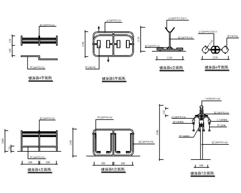 健身器材图纸 - 2
