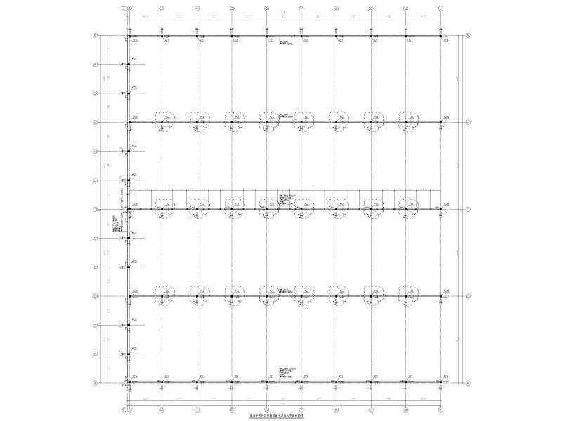 排架中柱加固处理详图纸2018（CAD） - 1