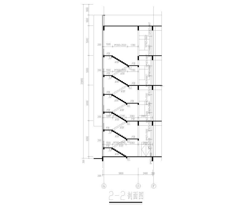 框架结构厂房图纸 - 5