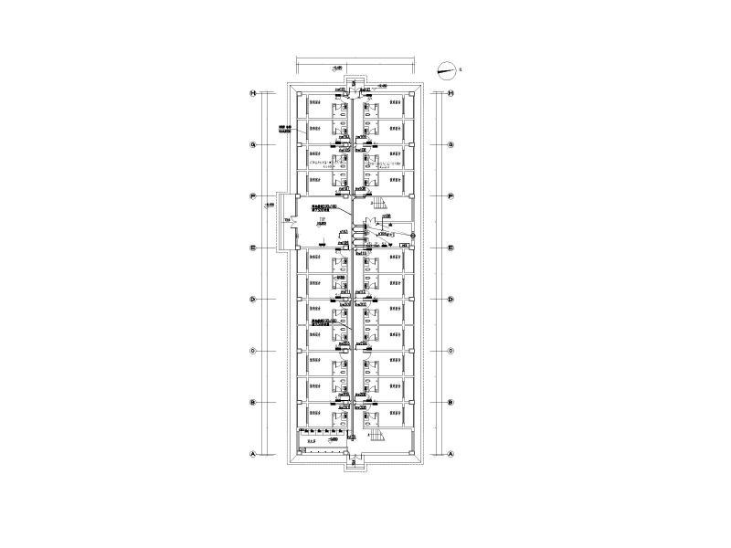 两层生活用房电气施工CAD图纸（2018） - 2