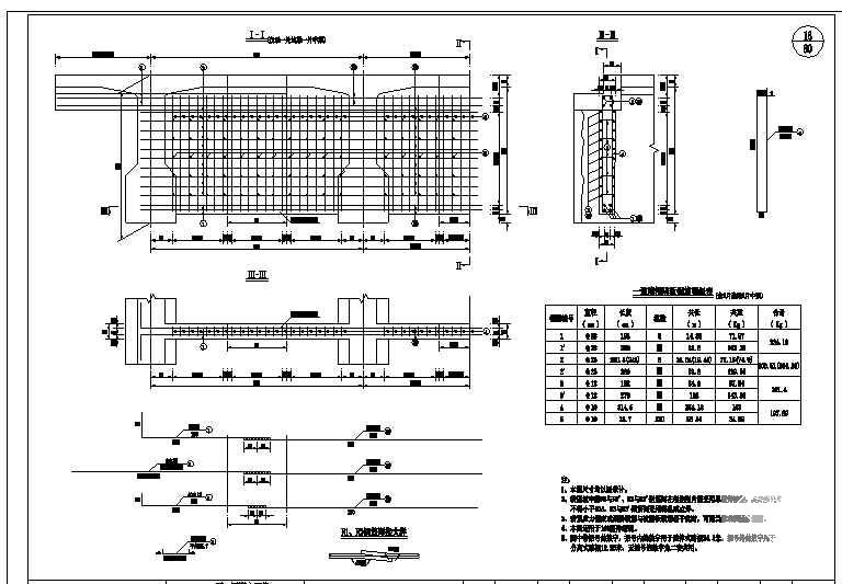 公路桥T梁设计图 - 3