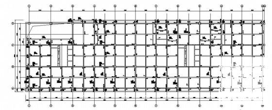 一份11层框架综合楼东楼结构CAD施工图纸（桩基础）
