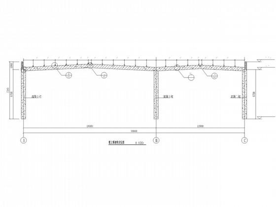 跨钢屋架施工图 - 1