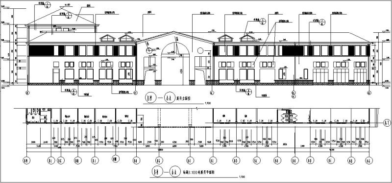 会所建筑设计施工图 - 4