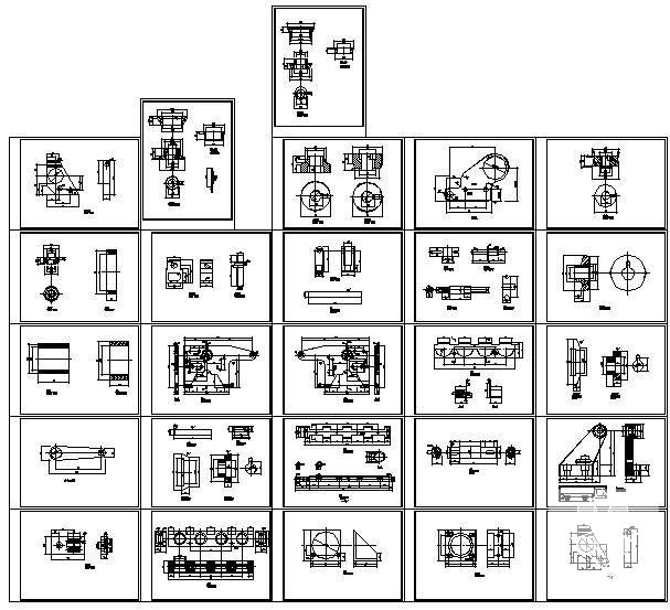 咬口型彩板构造图 - 1