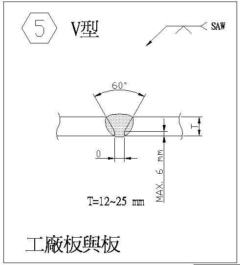 焊缝对接节点构造设计详图cad图纸 - 1