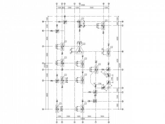 螺旋楼梯结构施工图 - 2