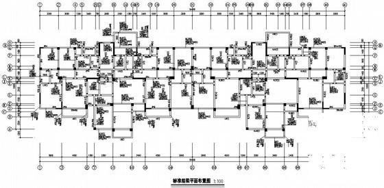 框架剪力墙结构布置 - 2