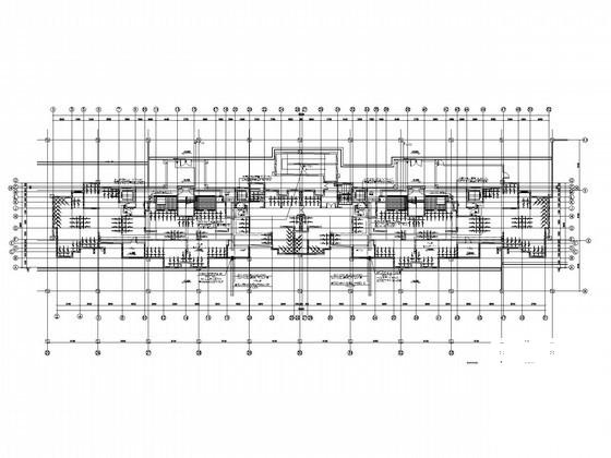 一份19层钢筋混凝土结构住宅楼弱电智能化项目CAD施工图纸（车库）