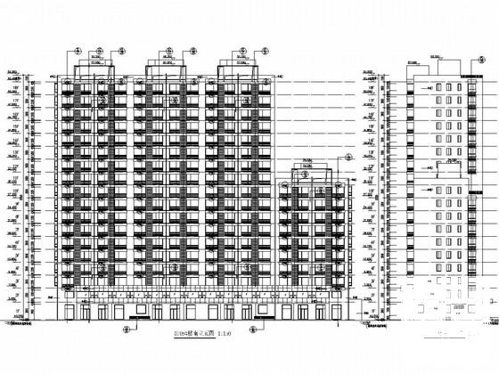 住宅楼建筑结构图 - 1