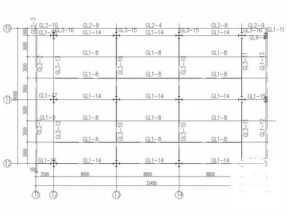 人行天桥结构施工图 - 1