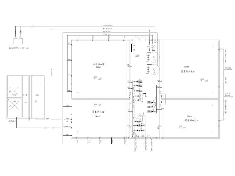 水处理厂给水布置图