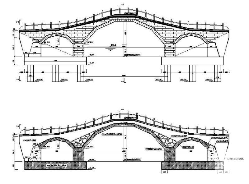 景观桥设计图纸 - 1
